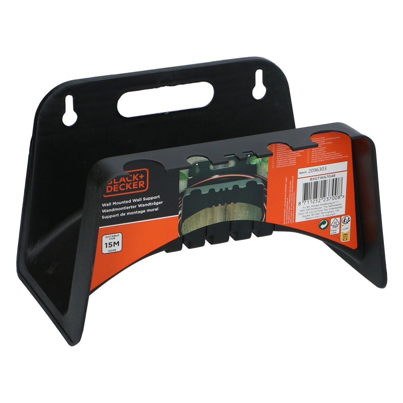 Βάση Για Λάστιχο Ποτίσματος (23x14.5x14.5) Black+Decker 871125223700