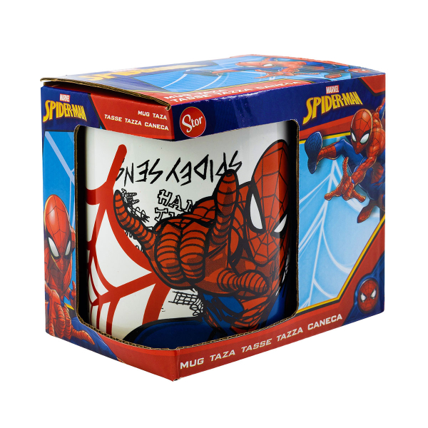 Κούπα Με Χερούλι 325ml Stor Spiderman Urban Web