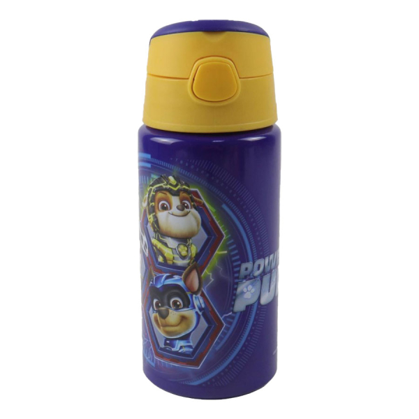 Παγούρι 500ml Με Καλαμάκι Gim Flip Paw Patrol Mighty Movie