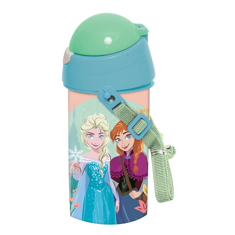 Παγούρι 500ml Με Καλαμάκι Gim FD Frozen