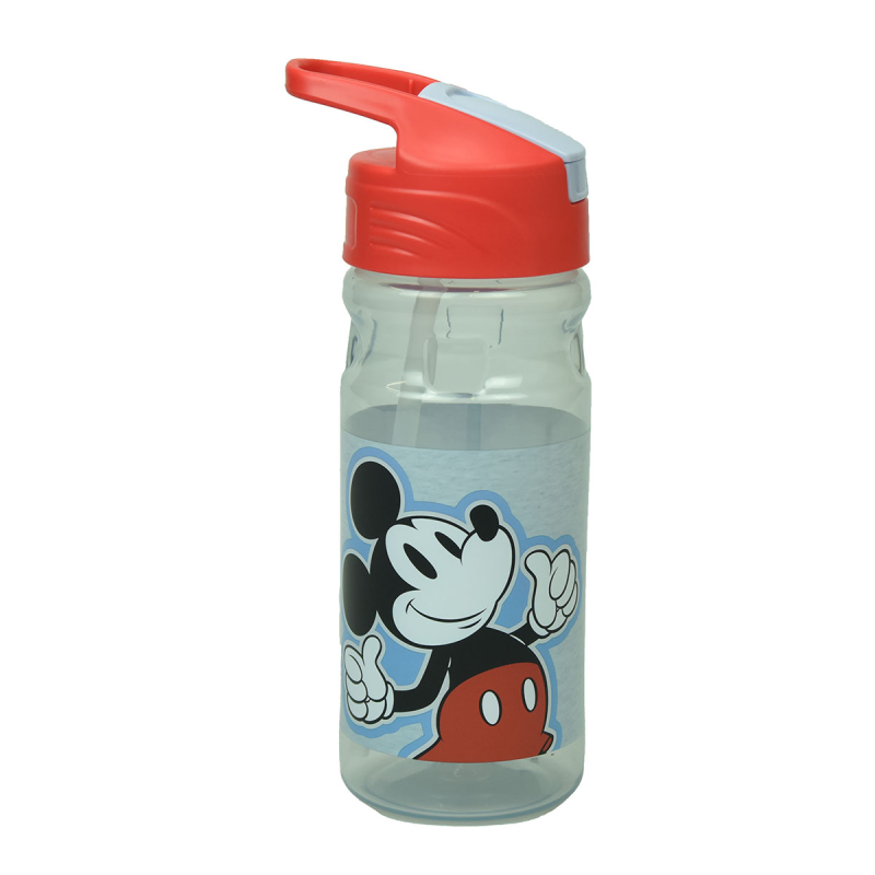 Παγούρι 500ml Με Καλαμάκι Gim Flip Mickey All In The Name