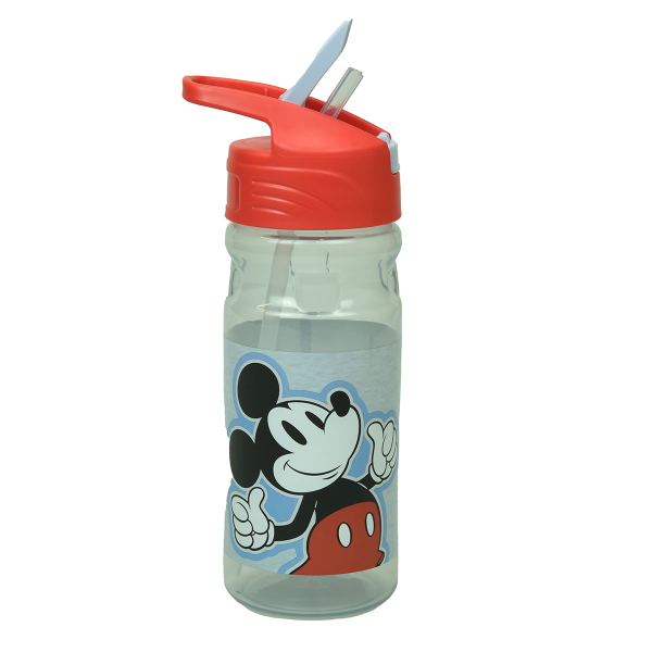 Παγούρι 500ml Με Καλαμάκι Gim Flip Mickey All In The Name