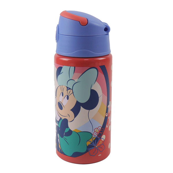 Παγούρι 500ml Με Καλαμάκι Gim Minnie