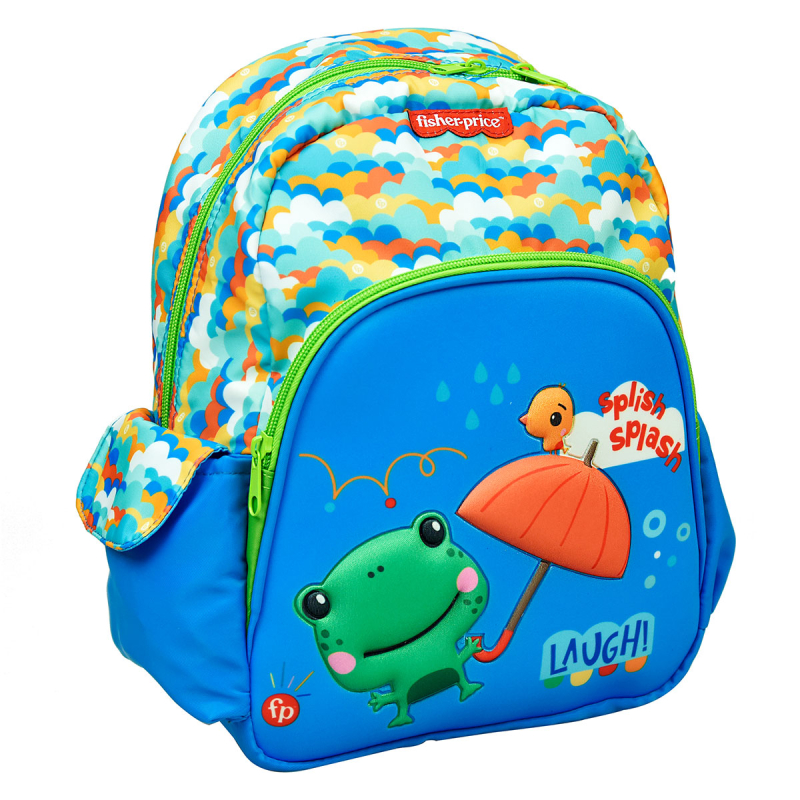 Σχολική Τσάντα Νηπιαγωγείου (25x15x33) Fisher Price Frog