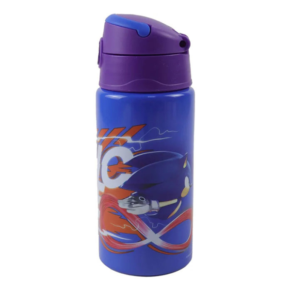 Παγούρι 500ml Με Καλαμάκι Gim Flip Sonic Prime