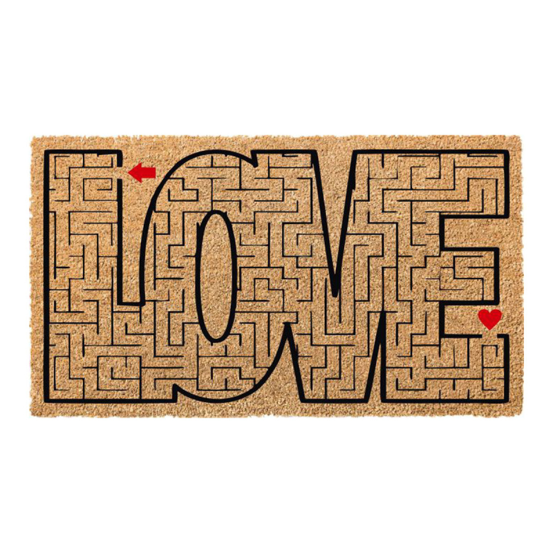 Πατάκι Εισόδου (40x70) Velcoc Love Maze