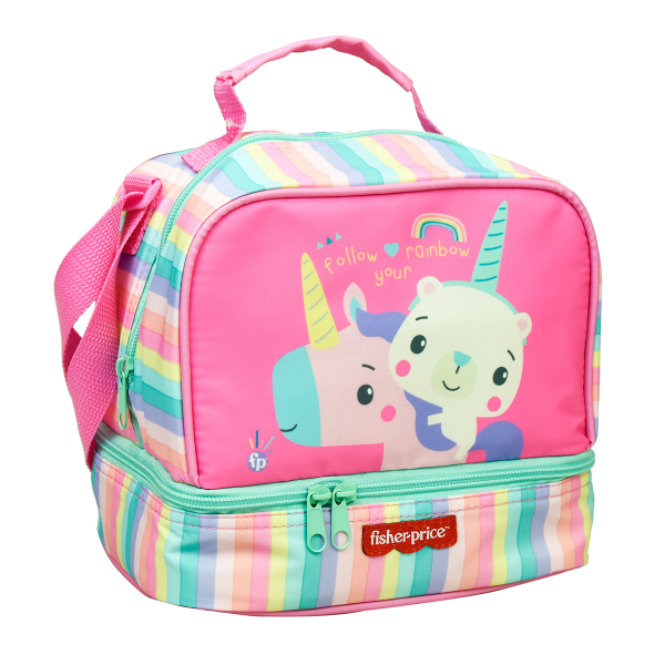 Ισοθερμική Τσάντα Φαγητού (20x15x21) Fisher Price Unicorn