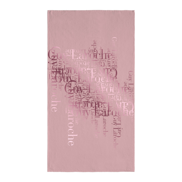 Πετσέτα Θαλάσσης (100x175) Guy Laroche Printed 2103 Pinky