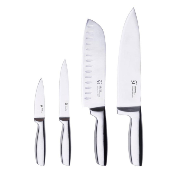 Μαχαίρια Κουζίνας (Σετ 4τμχ) Bergner Compact SG-4144