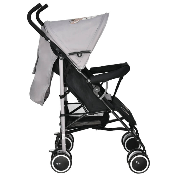 Καρότσι Μπαστούνι (6-36 Μηνών) Bebe Stars Buggy Deer Grey