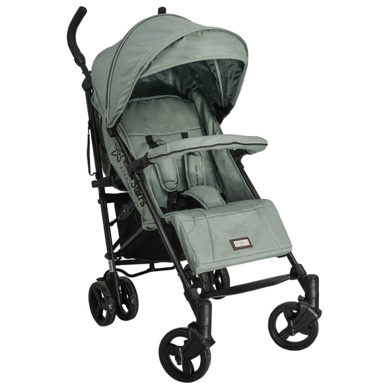 Καρότσι Μπαστούνι (6-36 Μηνών) Bebe Stars Buggy Adam Fresh Mint 186-174