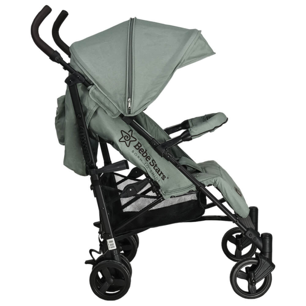 Καρότσι Μπαστούνι (6-36 Μηνών) Bebe Stars Buggy Adam Fresh Mint 186-174