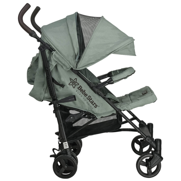 Καρότσι Μπαστούνι (6-36 Μηνών) Bebe Stars Buggy Adam Fresh Mint 186-174