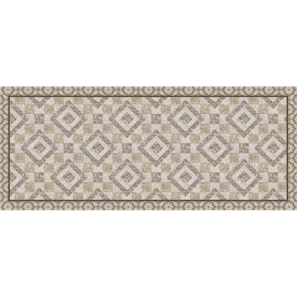 Διάδρομος Βινυλίου (50x180) Ango Beige Rhombus L 83613