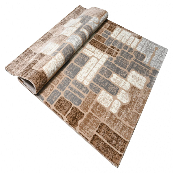 Χαλί (160x230) Polcarpet Estia 3086 Cream Brown