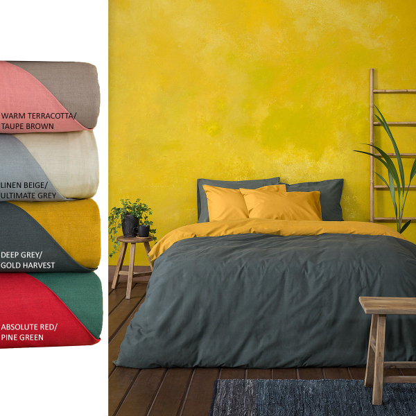 Παπλωματοθήκη Μονή (160x240) 2 Όψεων Nima Bed Linen Colors