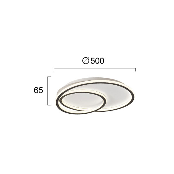 Φωτιστικό Πλαφονιέρα Led Viokef Arla 4292500