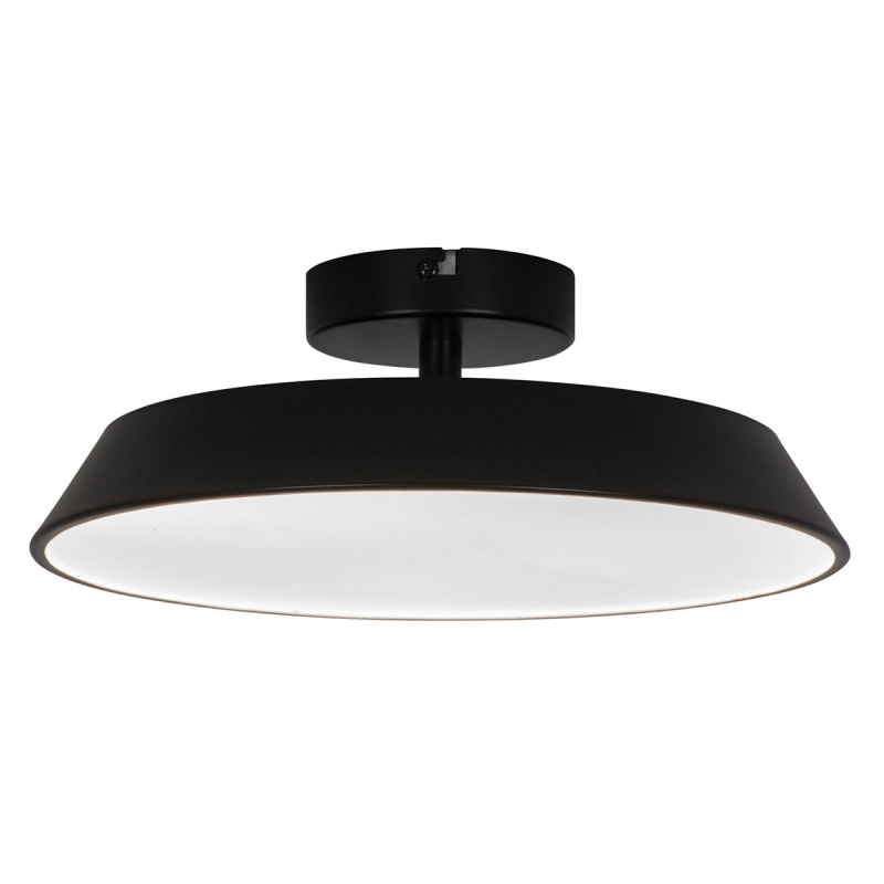 Φωτιστικό Πλαφονιέρα Led Viokef Flat Black 4296901