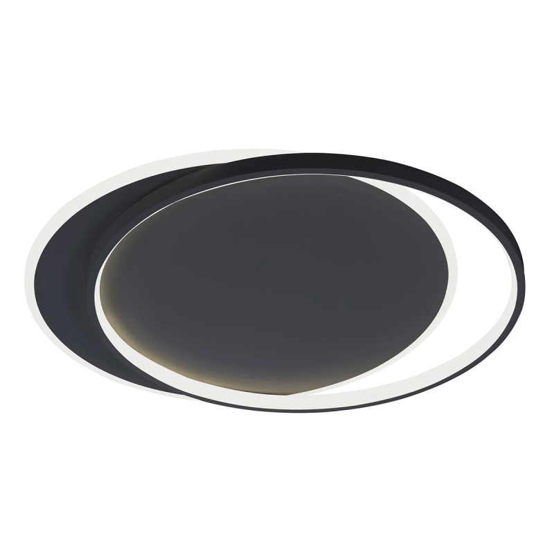 Φωτιστικό Πλαφονιέρα Led Viokef Evelyn Black 4301901