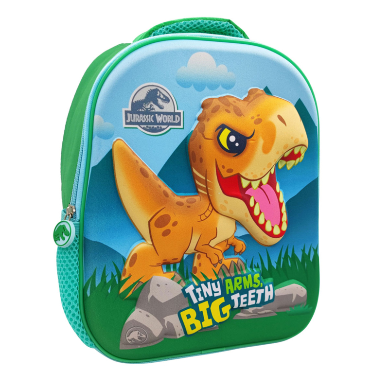 Σχολική Τσάντα Νηπιαγωγείου (26x10x32) Must 3D Jurassic Tiny Arms Big Teeth 570796