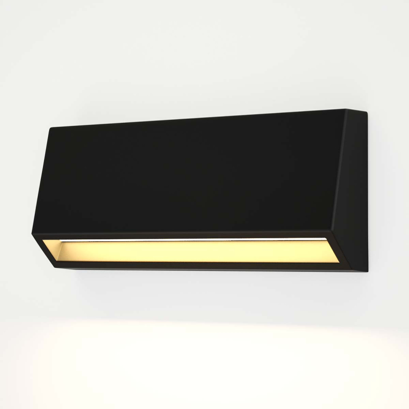 Απλίκα Led Εξωτερικού Χώρου Heronia HER-03 42-0003 Black