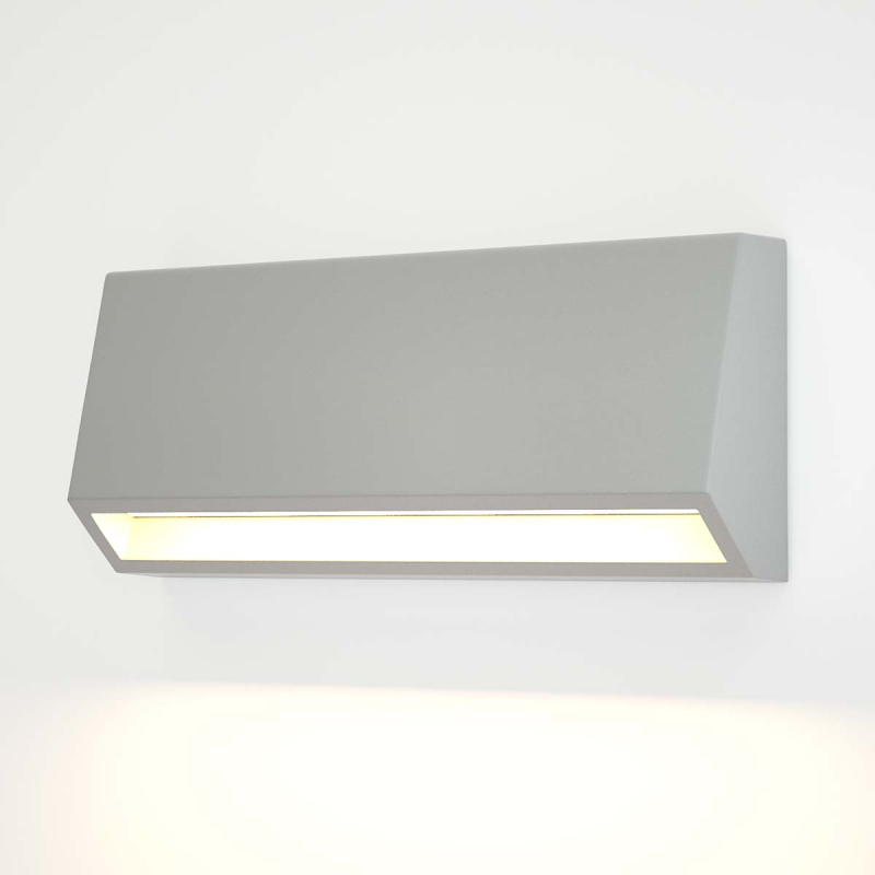 Απλίκα Led Εξωτερικού Χώρου Heronia HER-03 42-0005 Grey