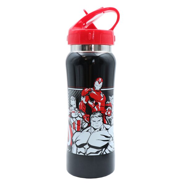 Φαγητοδοχείο 800ml & Παγούρι 500ml Must Avengers 506031