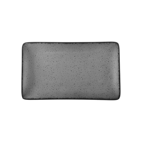 Πιατέλα Σερβιρίσματος Ορθογώνια (21x10.5) Estia Terra Grey 07-16272