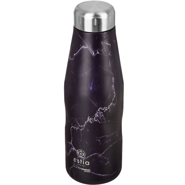 Μπουκάλι Θερμός 500ml Estia Save The Aegean Pentelica Black 01-16609