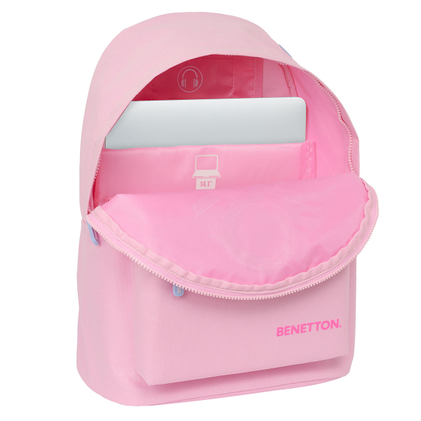 Σχολική Τσάντα (31x16x41) Benetton Pink