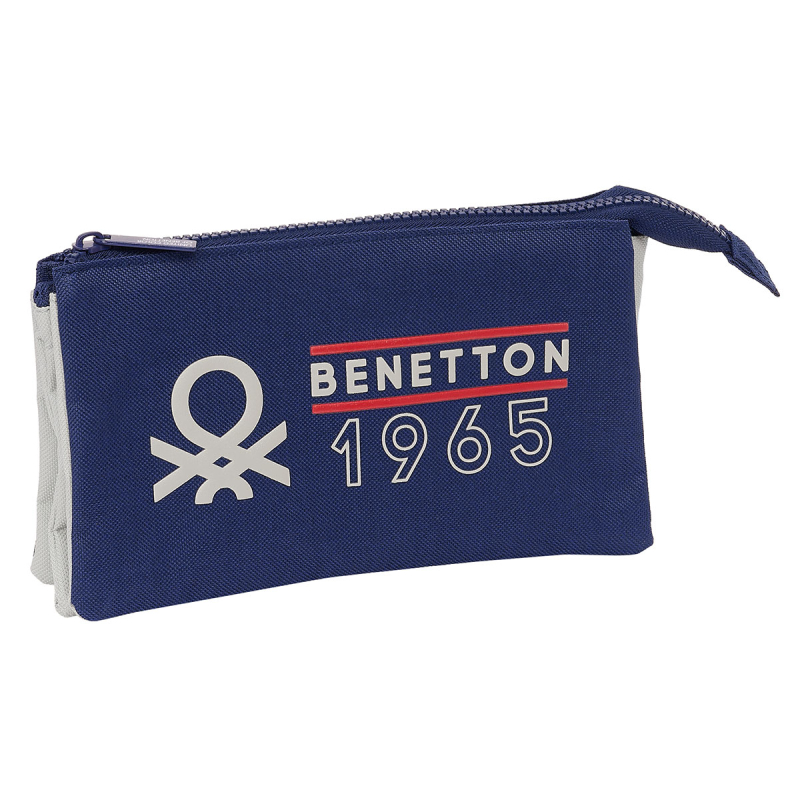 Κασετίνα Τριπλή (22x12x3) Benetton Varsity