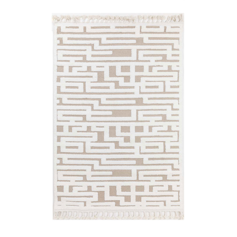 Χαλί (160x230) Ezzo Perla C796A1B Cream