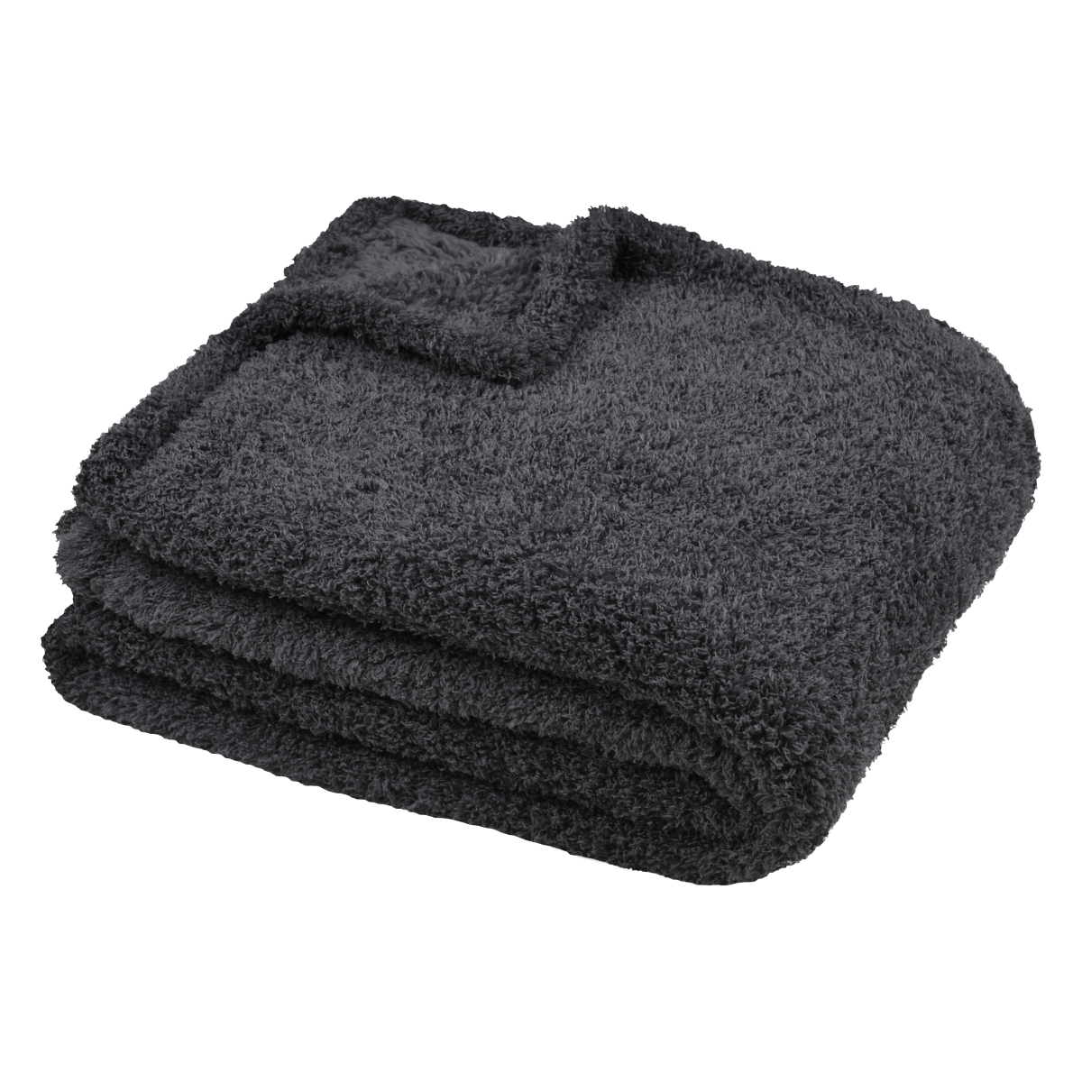 Κουβέρτα Καναπέ Fleece (130×160) S-F Montreal Anthracite P2C681003