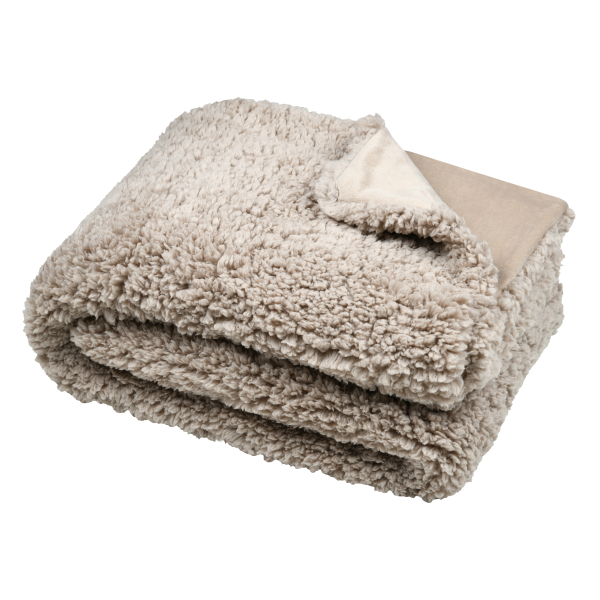 Κουβέρτα Καναπέ Fleece (130x150) S-F Dudley Taupe P2D437002