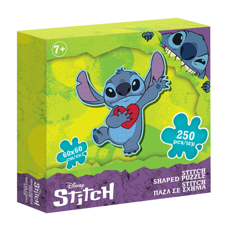 Παζλ Με 250 Κομμάτια Luna Toys Lilo & Stitch