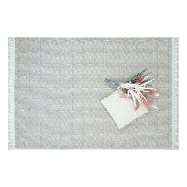 Χαλί (160x230) Ezzo Colton D833A2N White