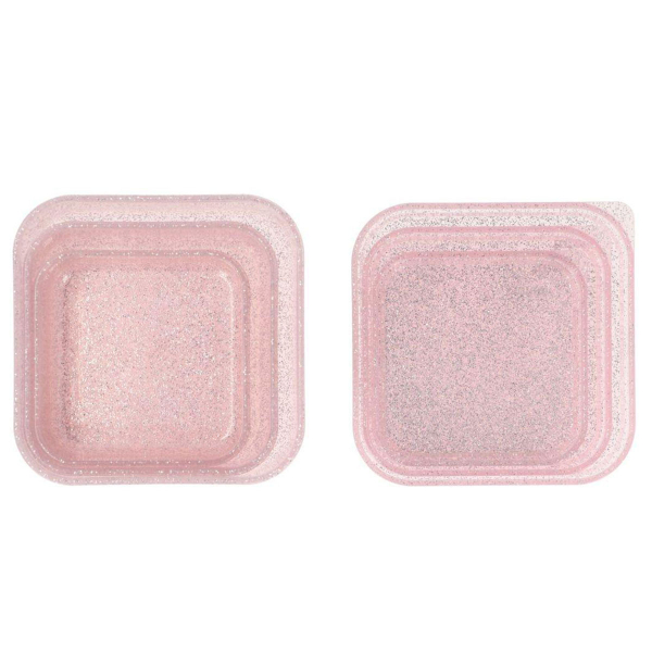 Φαγητοδοχεία (Σετ 3τμχ) Tutete Glitter Pink 61-74144