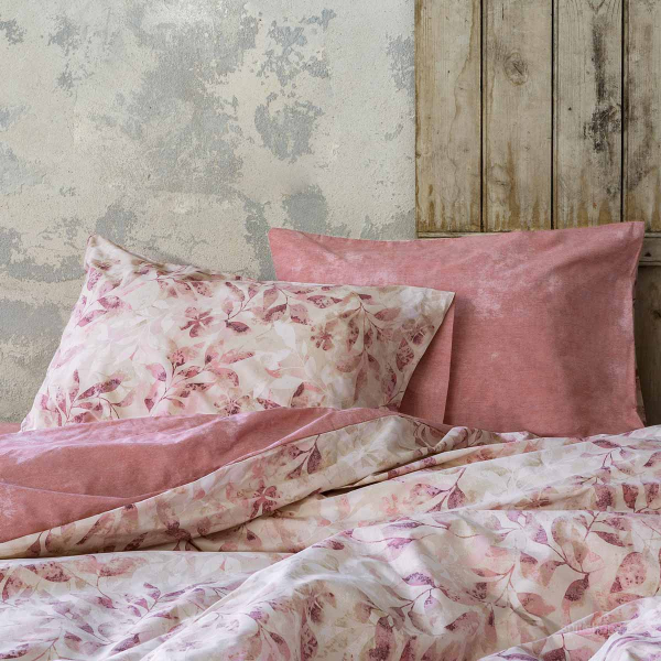 Σεντόνια Μονά (Σετ) Nima Bed Linen Intrigue Pink