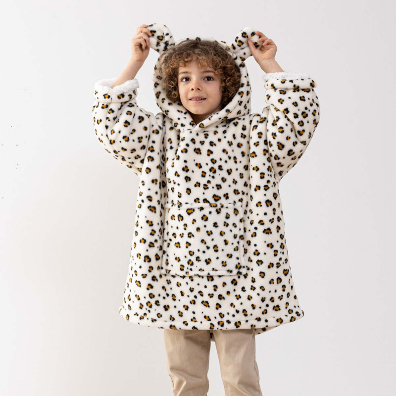 Fleece Φούτερ Με Sherpa A-S Leopard 174252D