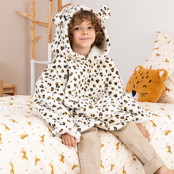 Fleece Φούτερ Με Sherpa A-S Leopard 174252D