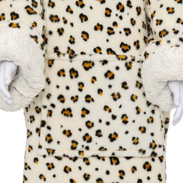 Fleece Φούτερ Με Sherpa A-S Leopard 174252D