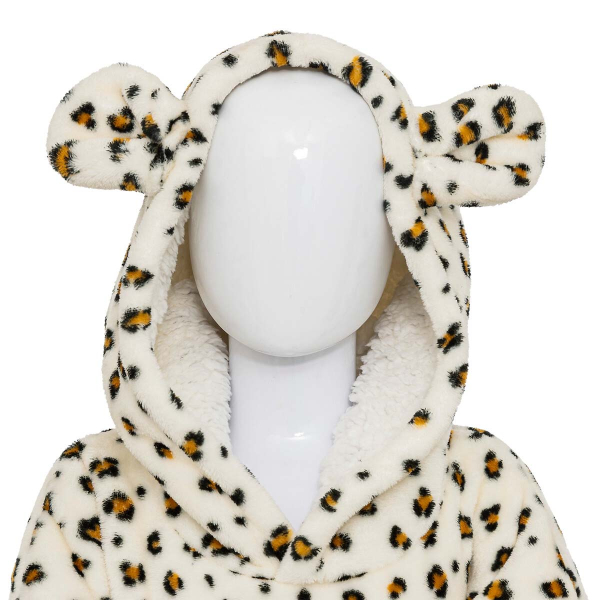 Fleece Φούτερ Με Sherpa A-S Leopard 174252D