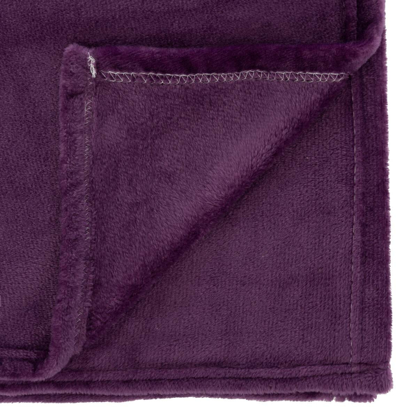 Κουβέρτα Καναπέ (130x180) A-S Flannel Violet 156047Z