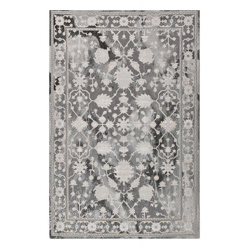 Χαλί (160x230) Polcarpet Quadro 470 Grey D. Grey