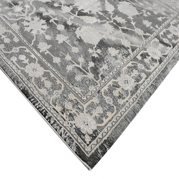 Χαλί (160x230) Polcarpet Quadro 470 Grey D. Grey