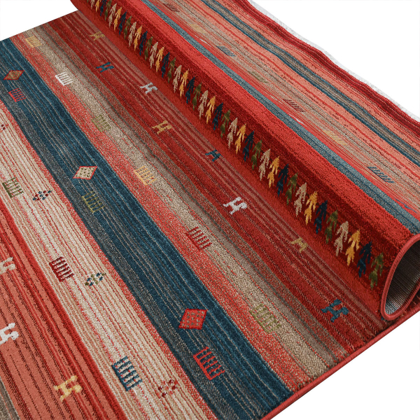 Χαλί (140x200) Polcarpet Kazak Oriental 724 Bordo Rose