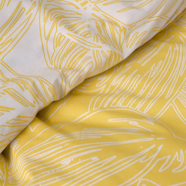 Σεντόνια Υπέρδιπλα (Σετ 220x260) Nima Bed Linen Arbust Yellow