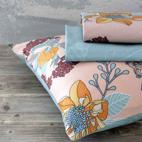 Παπλωματοθήκη Μονή (Σετ 160x240) Nima Bed Linen Cassia