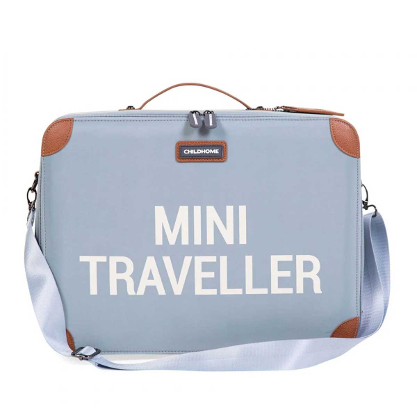 Παιδική Βαλίτσα ( 40x15x30) Childhome Mini Traveller Grey/OffWhite BR75574