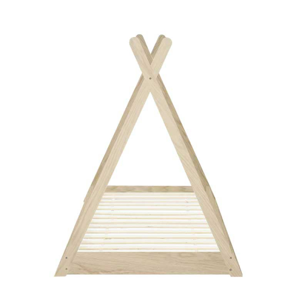 Παιδικό Κρεβάτι Montessori (90x200) Spitishop Roby Natural